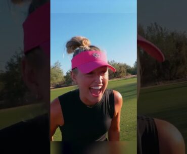 Casual hole out #golfgirlgames #golf #golftournament #golfswing #golfdomgolf
