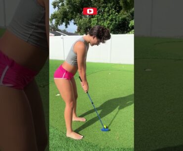 How is my playing⛳️ ? #playing #golf  #health #activelifestyle #exercisegame #funny #reelsvideo