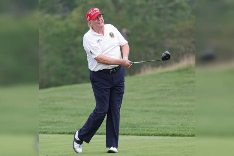 United States president Donald Trump costs American taxpayers $70 million to play Golf | International Sports News
