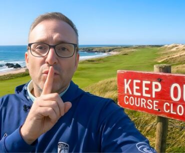 Exclusive Scottish Links is closing down.. I was the last to play it!