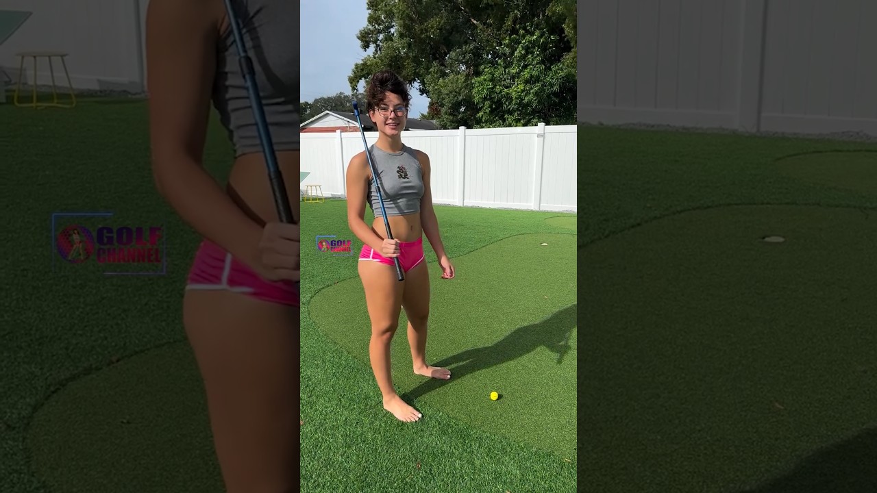 Amazing Golf Swing you need to see | Golf Girl awesome swing | Golf shorts | Kai Razyy Amazing Golf Swing you need to see | Golf Girl awesome swing | Golf shorts | Kai Razyy