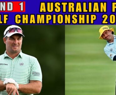 Leaderboard | Round 1 Results  | Australian PGA Championship 2025|GOLF