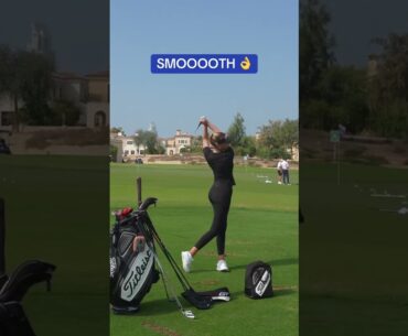 What a swing #funny #shorts #reels #golf #girl #asmr