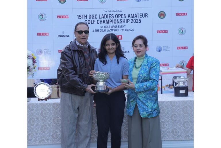 Ojaswini Saraswat clinches title at 15th DGC Ladies Amateur Open Golf Championship 2025