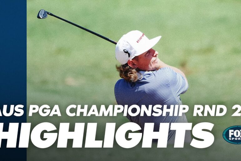 Smith struggles, while Lee continues title hunt | BMW Australian PGA Championship Round 2 Highlights