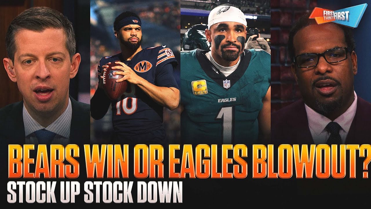 Bears ‘CLEARLY’ will upset Eagles, J-Lo’s stock up, Lamar Jackson’s stock down after loss | FTF Bears ‘CLEARLY’ will upset Eagles, J-Lo’s stock up, Lamar Jackson’s stock down after loss | FTF