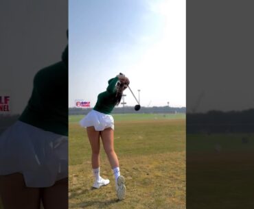 Amazing Golf Swing you need to see | Golf Girl awesome swing | Golf shorts | Kim Eun Sunn