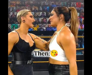 Rhea Ripley and Raquel Rodriguez 😔|| Then vs Now🥺#wwe #shorts