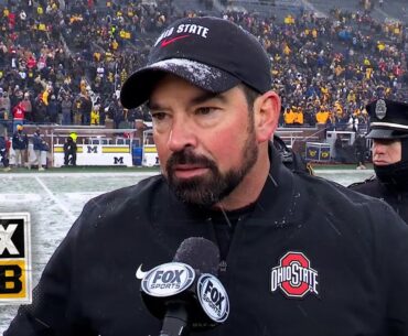 Ryan Day EMOTIONAL After Finally Defeating Michigan 🥹 Julian Sayin & Carnell Tate on Ohio State win