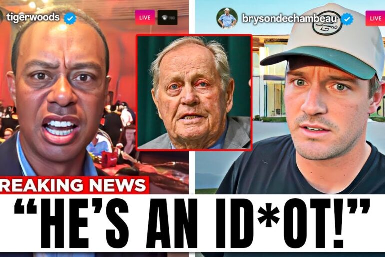 Tiger Woods Calls Out Bryson DeChambeau After Disrespecting Jack Nicklaus