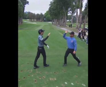 Let's revisit Niemann's HOLE-IN-ONE in Hong Kong. 💪🎯 #livgolf #shorts