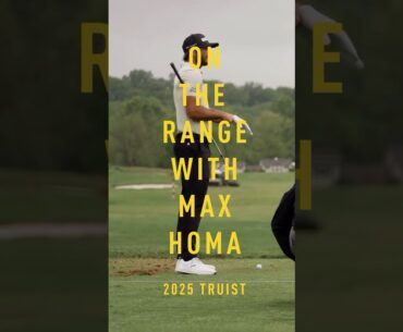Raw on the range with Max Homa #golf #maxhoma #cobragolf