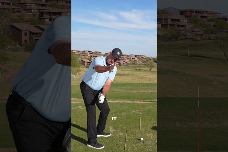 The secret to hitting it straight  #golf