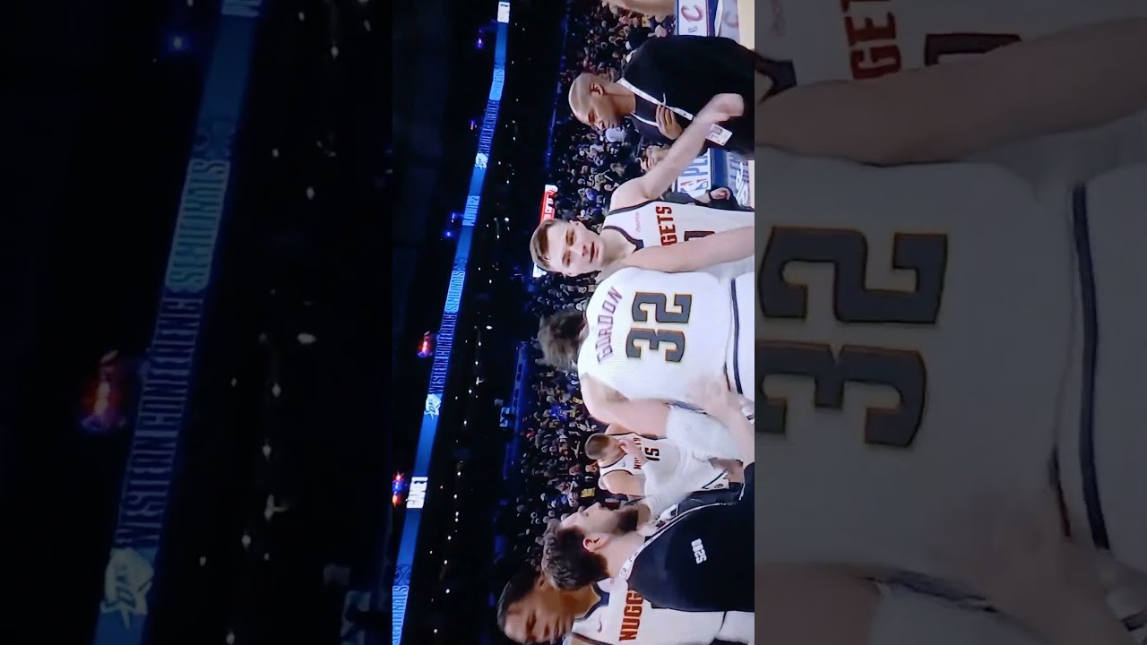 Aaron "Playoff" Gordon Unsure what the Consequence will be for Winning Game 1 (Looks Nervous)