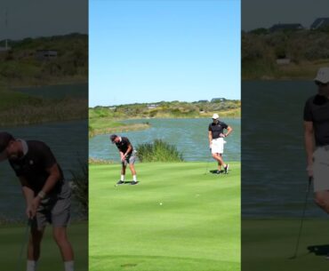 Kyle Barker is PURE! 🔥🔥🔥 Check his beauty of an eagle in the Pro-Am of the PGA Championships
