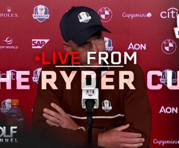Luke Donald: We wanted to 'create history' for Europe | Live From the Ryder Cup | Golf Channel