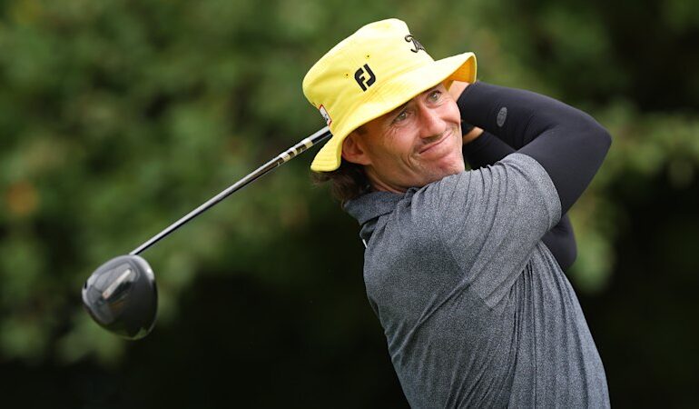 Tiger Woods’ former caddie Steve Williams helps Anthony Quayle to strong start at Royal Queensland