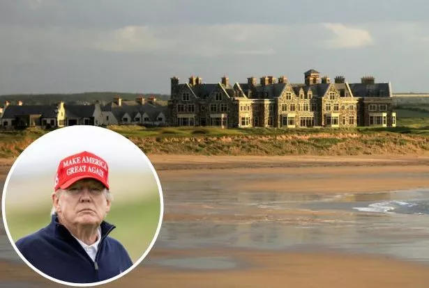 Donald Trump at Doonbeg
