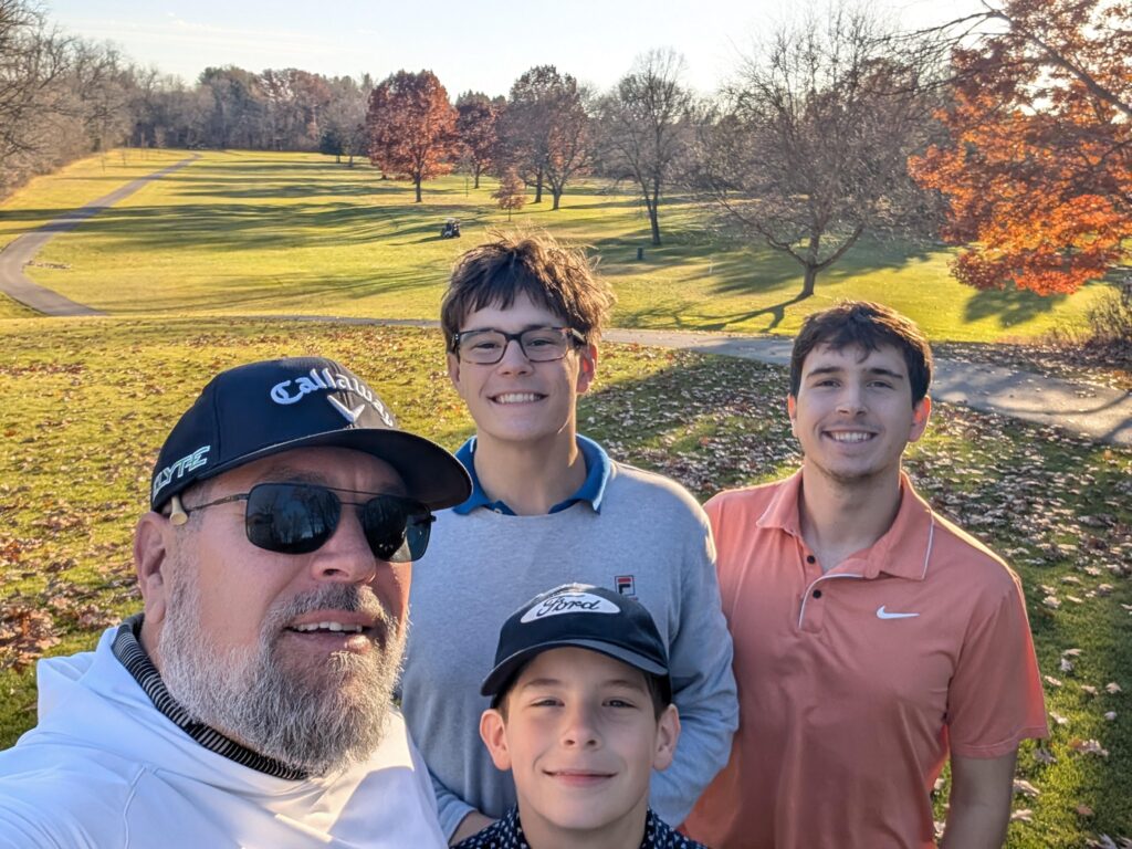 Last Dad & Boys Round of the Year!