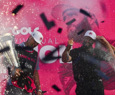 Tom McKibbin plays for Jon Rahm's LIV Golf team