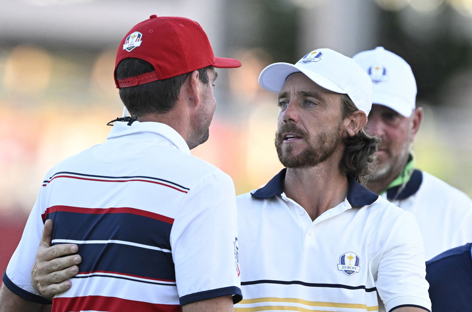 Tommy Fleetwood consoles Keegan Bradley