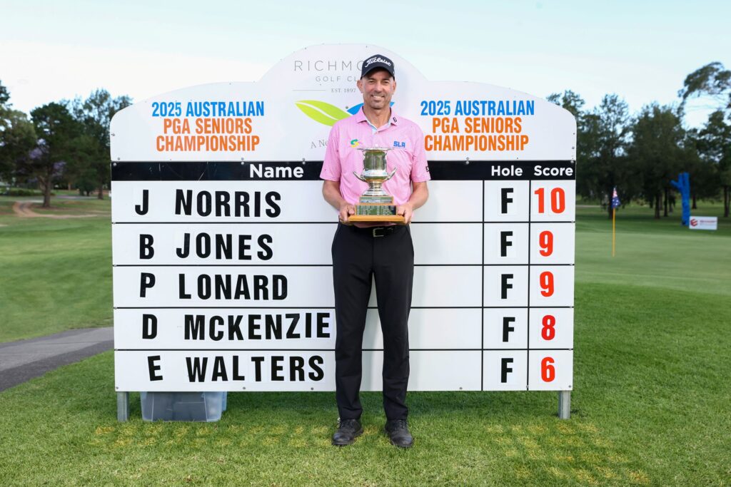 Norris clinches second Australian PGA Seniors title - News