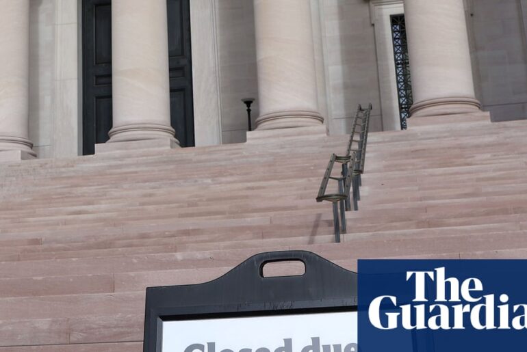 Senate Republicans embrace Trump’s call – from his Florida golf course – to replace Obamacare | US federal government shutdown 2025