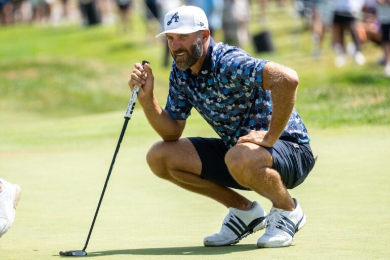 LIV golf dustin johnson