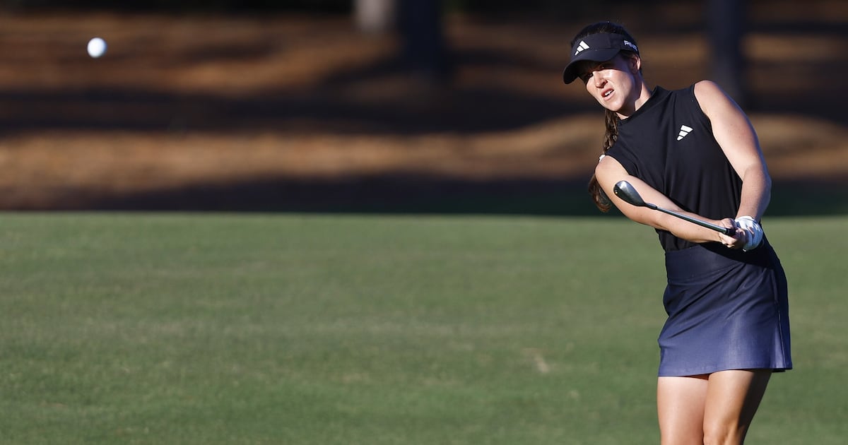 Linn Grant with 65 takes a 1-shot lead after third round at The Annika Linn Grant with 65 takes a 1-shot lead after third round at The Annika