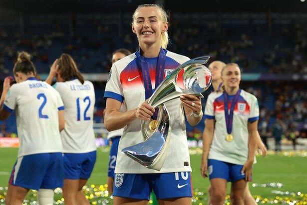 Chloe Kelly after winning UEFA Women's EURO 2025