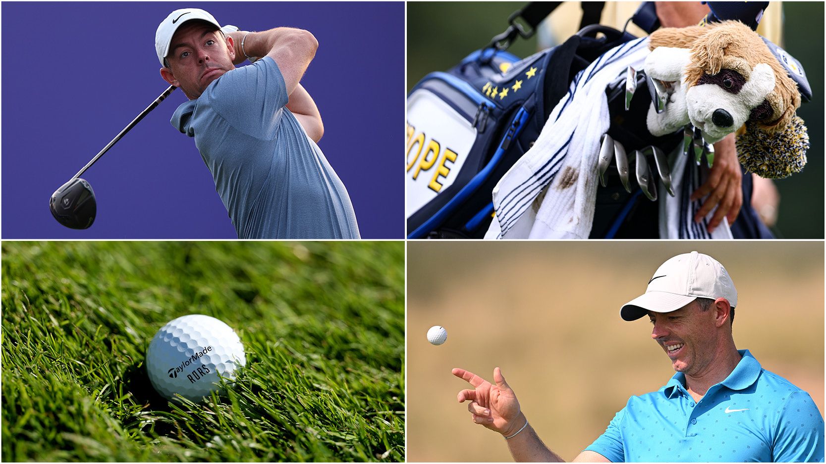 Every Gear Change Rory McIlroy Made During His Historic 2025 Season Four pictures of Rory McIlroy's golf gear