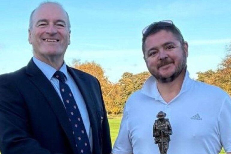 David Forrester slashes personal best by five shots to win Canterbury Golf Club’s Remembrance Day Haig Medal and a place on honours board for first time