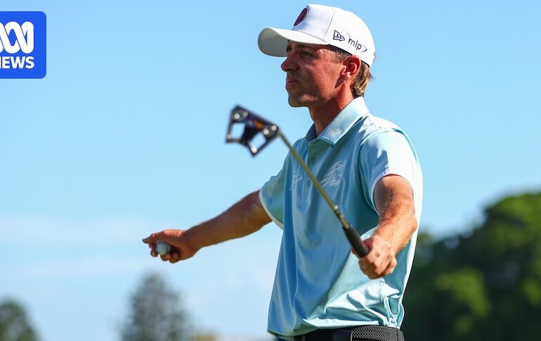 Spain's David Puig wins Australian PGA Championship by two strokes