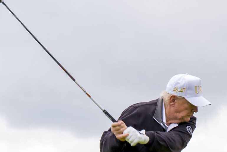 Trump Is Racking Up a Colossal Golf Tab—On the Taxpayers’ Dime
