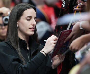 Kai Trump outshone by Caitlin Clark as reality clear during crossover - Golf - Sports