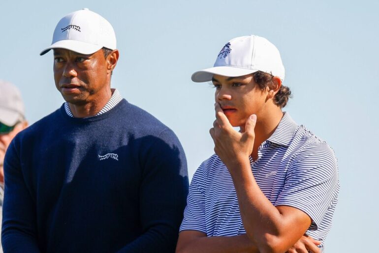 Tiger Woods watches on as son Charlie delivers state title - Golf - Sports
