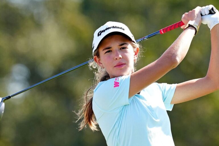 Kai Trump's caddie sends out message after nightmare debut - Golf - Sports