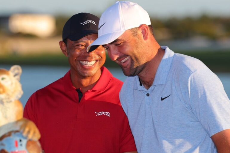 Scottie Scheffler achieves Tiger Woods PGA Tour feat - Golf - Sports