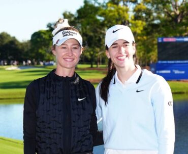 Caitlin Clark shows support for Nelly Korda after engagement - Golf - Sports