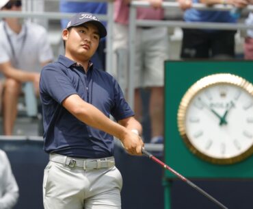 Golf: Kazuma Kobori joins illustrious company at top of Abu Dhabi leaderboard