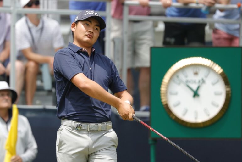 Golf: Kazuma Kobori joins illustrious company at top of Abu Dhabi leaderboard