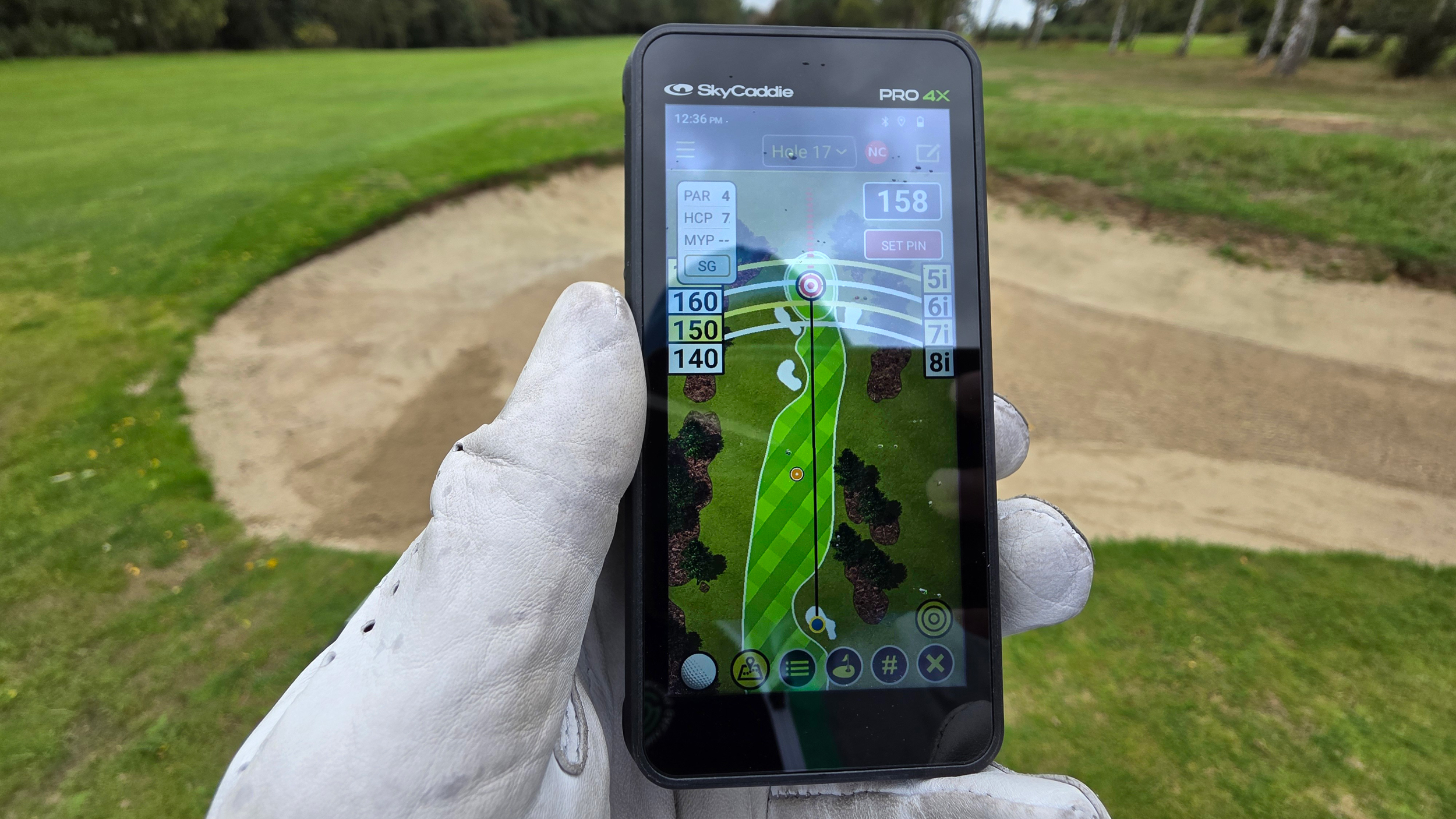 skycaddie pro 4x gps map