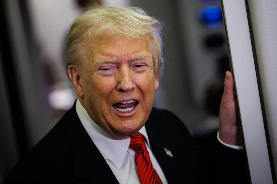 Trump visited the Walter Reed National Military Medical Center in October for a “follow-up evaluation.” / Samuel Corum / Getty Images