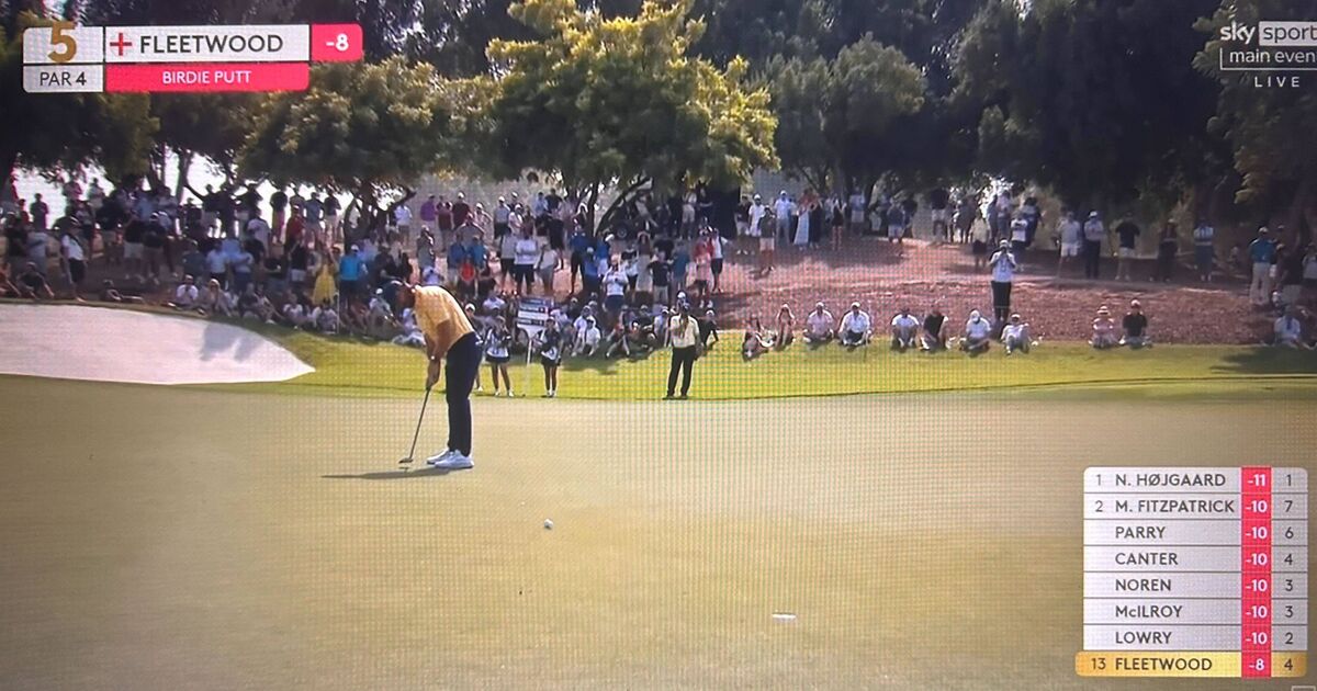 Fleetwood leaves McGinley red-faced before forcing Sky into apology | Golf | Sport Fleetwood leaves McGinley red-faced before forcing Sky into apology | Golf | Sport