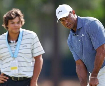 Charlie Woods' true colours shown as dad Tiger reunites with ex-wife | Golf | Sport