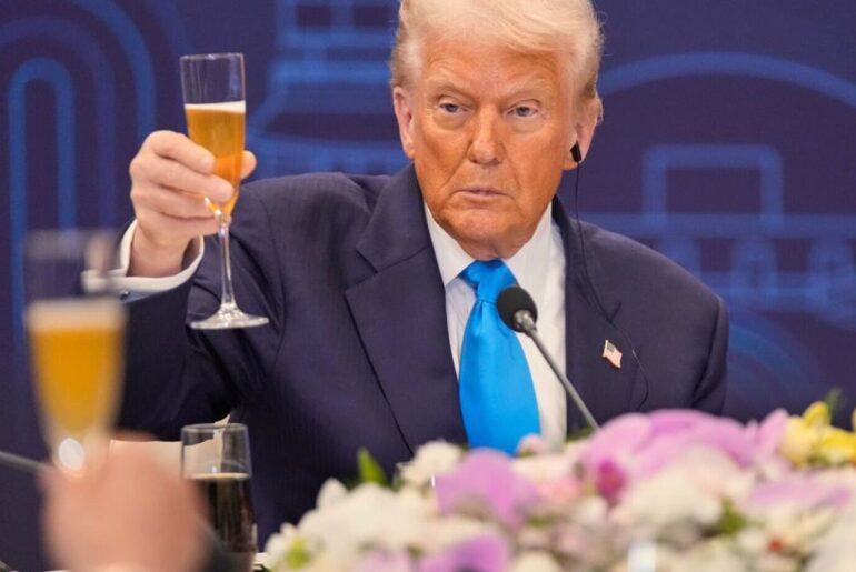 Trump barreling along as if government weren't shut down | National Politics