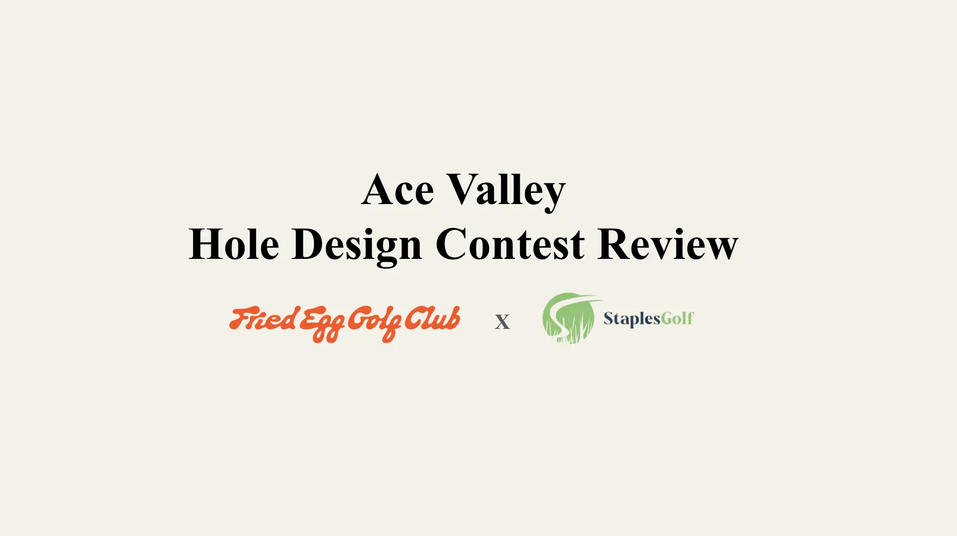 FEGC Hole Design Contest Review & Poll FEGC Hole Design Contest Review & Poll