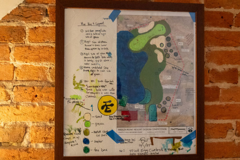 Wild Fried Egg Golf Club Hole Design Contest Submission