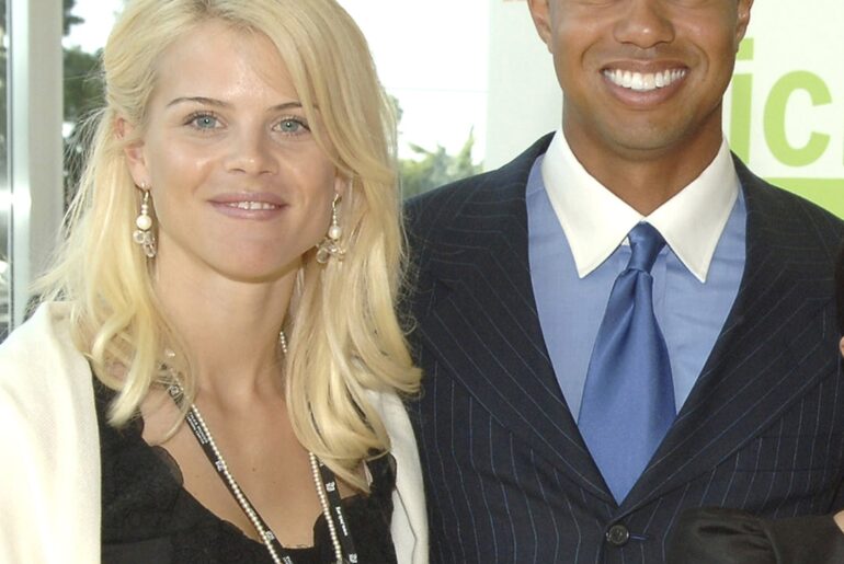 Tiger Woods, Ex-Wife Elin Nordegren at Son Charlie's Golf Tournament