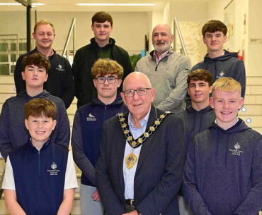 Galgorm Golf Club Juniors honoured at Mayoral Reception after landmark season